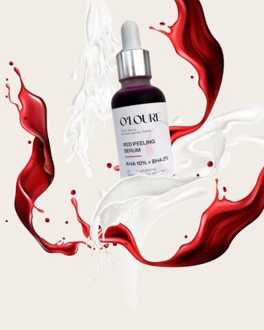 O’LOURE RED PEELING SERUM AHA 10% + BHA %2