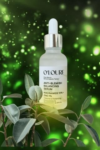 O'LOURE ANTI-BLEMISH BALANCING SERUM - NIACINAMIDE 10 % + ZINC %1